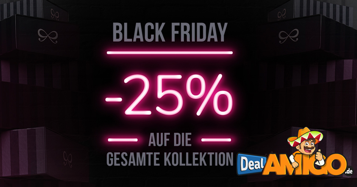 Hunkemöller - BLACK FRIDAY SALE! 25%auf das gesamte Sortiment!