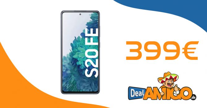 SAMSUNG Galaxy S20 FE NE ohne Vertrag nur 399 Euro