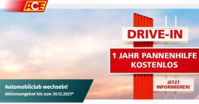 ACE Auto Club Europa - 1 Jahr Pannenhilfe kostenlos