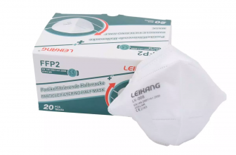 LEIKANG FFP2 Maske 20er Set / Partikelfiltrierende Halbmaske - CE zertifiziert nur 7,99€