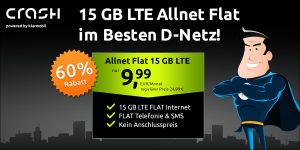 MEGA DEAL! 15 GB im Telekom Netz für nur 9,99€ monatlich