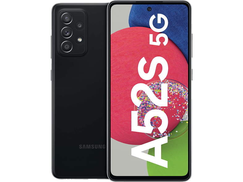 SAMSUNG Galaxy A52s 5G 128 GB Awesome Black Dual SIM ohne Vertrag nur 251,26 Euro