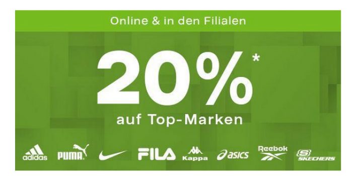 DEICHMANN Online Shop – 20% auf Top-Marken – ab Donnerstag, den 25.08.2022