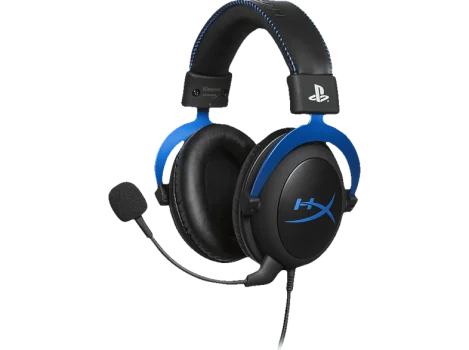 Tagesdeal - HYPERX Cloud PS4, Over-ear Gaming Headset Schwarz/Blau nur 26,99€