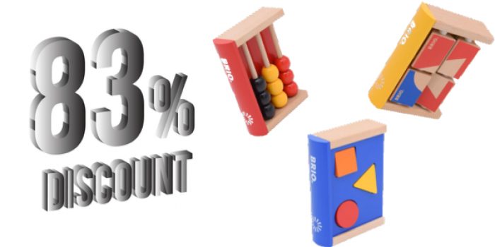 BRIO Holzspielzeug für Babys & Kinder stark reduziert