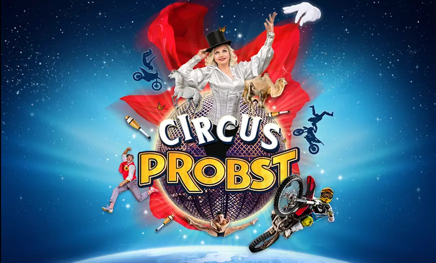 Ticket für die „Circus Probst Saison 2022“ ab Juli in 16 Städten (bis zu 35% sparen)://www.tkqlhce.com/click-9244953-15226799?url=https%3A%2F%2Fwww.groupon.de%2Fdeals%2Fgl-circus-probst-50%3Fdeal_option%3D35237e6e-060f-4b54-853e-eb215e2edf2d