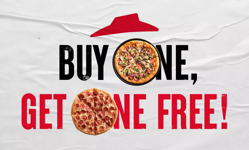 Pizza Hut - 2-für-1 Pizza-Angebot auf alle Teigsorten und Beläge