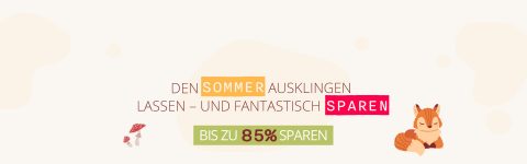 Salesaktion "Den Sommer ausklingen lassen - und fantastisch sparen" bei Ashampoo