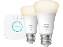 Tages-Deal! PHILIPS Hue White E27 2x1055lm 75W Starter Set warmweiß nur 29,99€