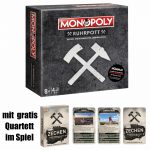 Monopoly Ruhrpott inkl. GRATIS QUARTETT Brettspiel Gesellschaftsspiel für 44,99 Euro