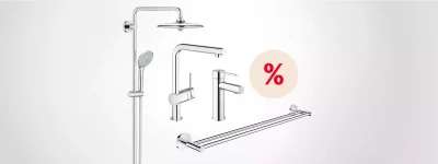 Teils über 50% Rabatt auf GROHE Produkte bei otto