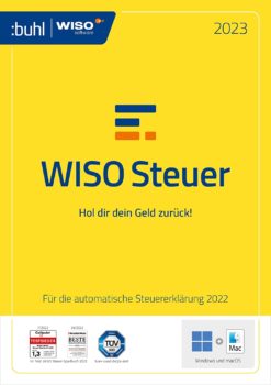 WISO Steuer 2023 (Steuerjahr 2022) nur 22,99 Euro