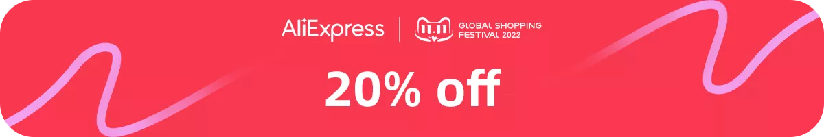 Bis zu 20% Rabatt bei aliexpress zum Singles Day