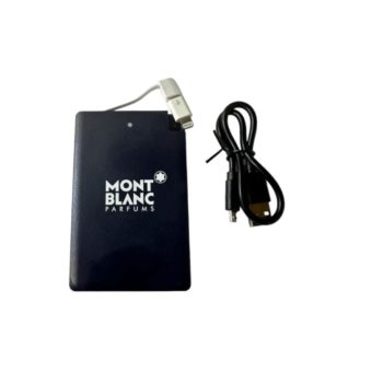 MONTBLANC 2500mAh Slim Powerbank Backup Battery Samsung Apple + Adapter nur 7,99 Euro