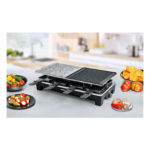 Rommelsbacher RCS1350 Raclettegrill Tischgrill Natursteinplatte 8 Personen 1350W nur 59,99 Euro