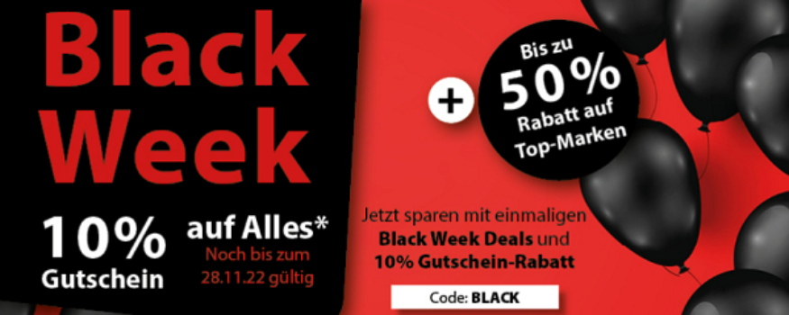 Black Week: 10 % bei Westfalia