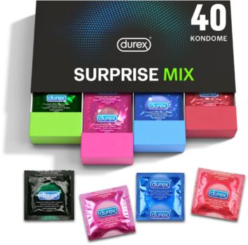 durex Kondome »Surprise Me« Packung, 40 St., Für extra Stimulation nur 17,99 Euro