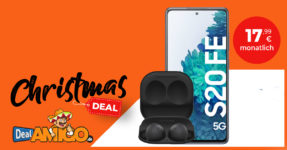 Samsung Galaxy S20 FE 5G & Galaxy Buds2 mit 5GB LTE nur 17,99 Euro monatlich - nur 1 Euro Zuzahlung