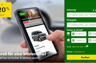 Europcar - Winterangebot bis zu 20% Rabatt