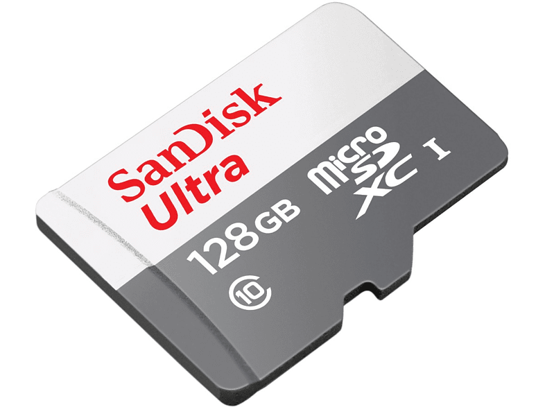 SANDISK Ultra®, Speicherkarte, Micro-SDXC microSD Extended Capacity (microSDXC), 128 GB, 100 MB/s nur 9,99 Euro