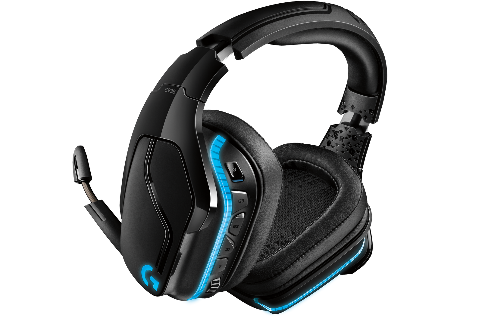 Logitech G935 Gaming Headset LIGHTSYNC RGB kabellos 7.1 Surround Sound Wireless nur 53,99 Euro