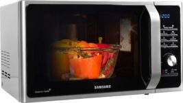 Samsung Mikrowelle MW3000 MS28F303TAS/EG, Mikrowelle, 28 l, mit Keramik-Emaille-Innenraum nur 129 Euro