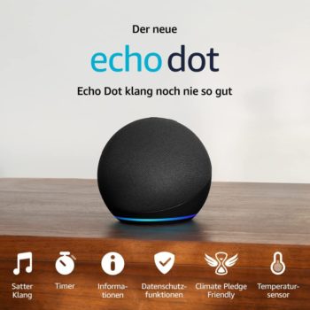 Der neue Echo Dot (5. Generation, 2022) | Smarter Lautsprecher mit Alexa nur 39,99 Euro