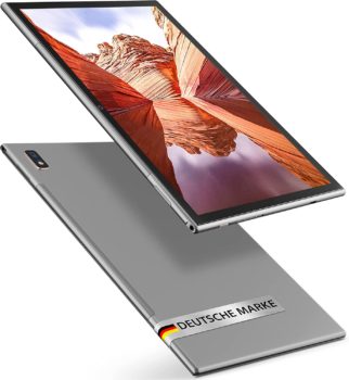 a rival BIONIQ P116 Tablet [10 Zoll/Android 11] – 2GHz Octa Core, 5MP+13MP Kamera, LTE 4G Dual-SIM nur 149 Euro