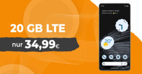 Google Pixel 7 Pro & 50€ Wechselbonus mit 20GB LTE nur 34,99 Euro monatlich