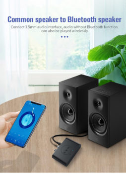 Bluetooth 5.0 Audio Empfänger RCA 3,5mm 3,5 AUX Stereo Musik Wireless Adapter nur 5,31 Euro