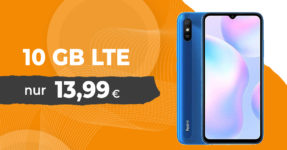 Xiaomi Redmi 9A Dual SIM & 100 € Bonus bei erfolgreicher Rufnummermitnahme mit 10GB LTE nur 13,99 Euro monatlich