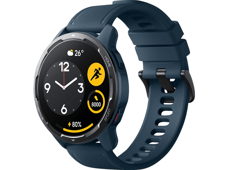 XIAOMI Watch S1 Active GL, Smartwatch Edelstahl Thermoplastisches Polyurethan, 157 - 241 mm nur 105 Euro