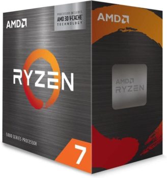AMD Ryzen 7 5800X3D Prozessor (Basistakt: 3.4GHz, 4.5GHz, 8 Kerne, L3 96MB, AM4) nur 341,10 Euro
