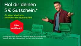 5€ Willkommensgutschein für NEUKUNDEN bei Westlotto - 5 Felder Lotto für 1,50€ statt 6,50€