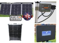 FALCON Solarkraftwerk, 180 W -tragbares Solarpanel-Kit mit dem PWM - nur 399 Euro