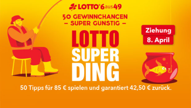 Das Lotto-SuperDing von Westlotto ist gestartet