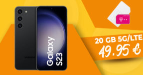 Samsung Galaxy S23 5G & 50€ Wechselbonus mit 20GB 5GLTE nur 49,95 Euro