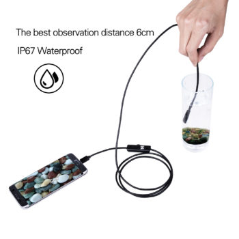 Android Endoskop 3 In 1 USB/Micro USB/Typ-C Endoskop Inspektion Kamera Wasserdicht für Smartphone nur 7,11 Euro