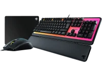 ROCCAT ROC-16-000 MAGMA-BURST-SENSE-BUNDLE, Tastatur, Maus und Mauspad Set, Kabelgebunden nur 59 Euro