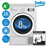 Beko DE8535RX0 A+++ Trockner Wäschetrockner Kondenstrockner 8kg 2ML nur 449,99 Euro