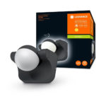 LED Außenwandlampe Deckenleuchte Endura Style Sphere Dunkelgrau IP44 8W warmweiß nur 8,99 Euro