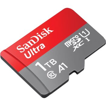 SanDisk Ultra 1 TB microSDXC Speicherkarte Kit (2022) bis 150 MB/s C10, U1, A1 für 99,90 Euro