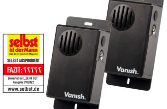 Vanish 2er-Spar-Set Mobiler Mardervertreiber TVT-1, Schallwellen, Batteriebetrieb, IP54 für 24,98 Euro