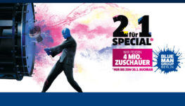 BLUE MAN GROUP - Jetzt 2 für 1 Special sichern