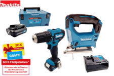 Makita Akku Spezialset CXT CLX237SAJ + 50€ Netto Filial-Gutschein nur 219,99 Euro