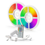 10m LED RGB Strip Set 26W IP44 Netzteil Bewegungsmelder 44-Tasten Fernbedienung nur 8,99 Euro