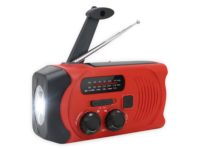 DENVER UKW-Radio SCR-2000, Kurbel, Solarradio mit Lampe