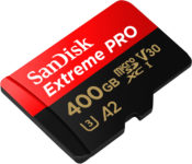 SANDISK Extreme PRO® UHS-I, Micro-SDXC Speicherkarte, 400 GB, 200 MB/s nur 35 Euro