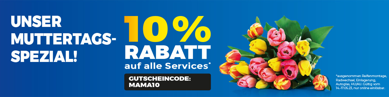 10% Rabatt Coupon auf Service bei Euromaster