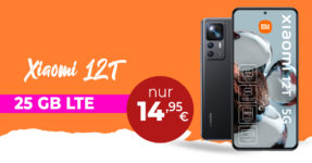 [Für junge Leute mit Telekom DSL-Vertrag] - Xiaomi 12T mit 25GB 5GLTE nur 14,95 Euro monatlich